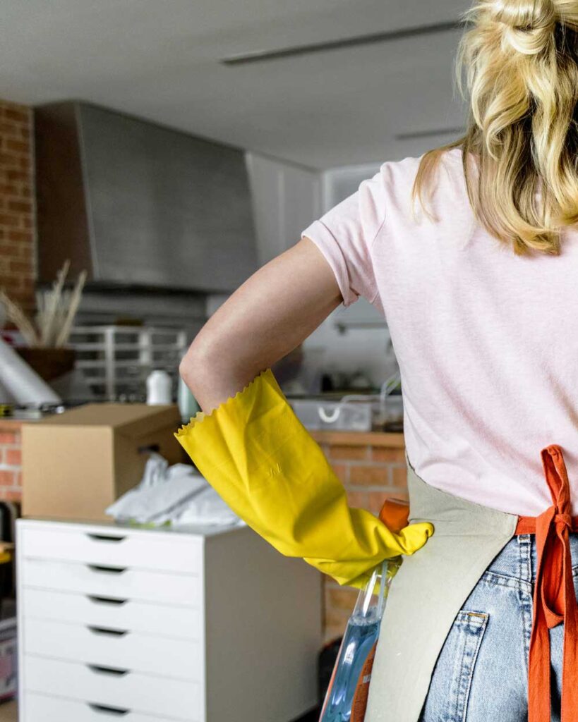 Čiščenje ob selitvah